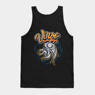 Zodiac VIRGO FingerPrint Series Tank Top